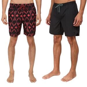 Marc by Marc Jacobs Green Oasis Multi-Colored Men’s Board Shorts Swimwear Sz S
